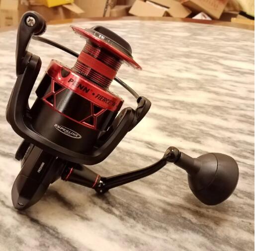 すべての金属ボディを備えたスピニングリール,釣り用,100% - Penn Reel Fierce のレビューと価格