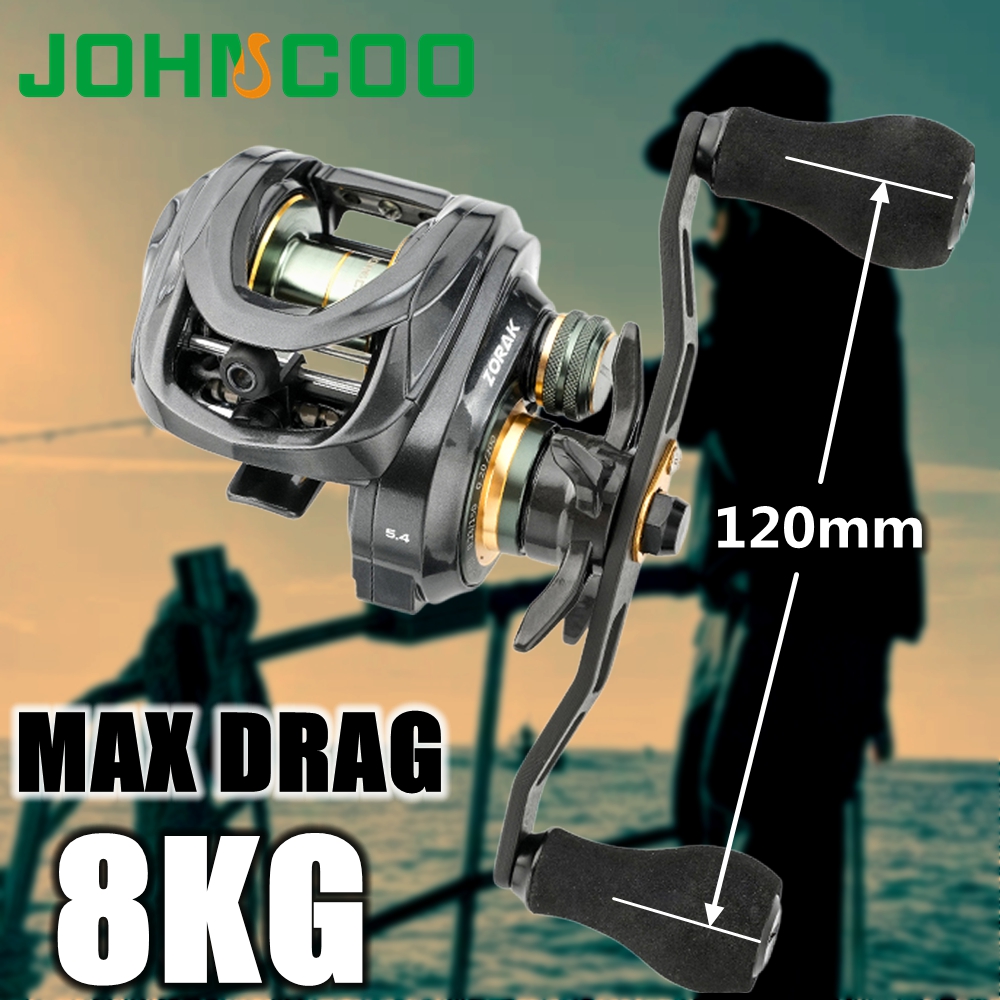 ジョンクーベイトキャスティングリール 海釣り用 パワーハンド - Abu Garcia Reel Max のレビューと価格