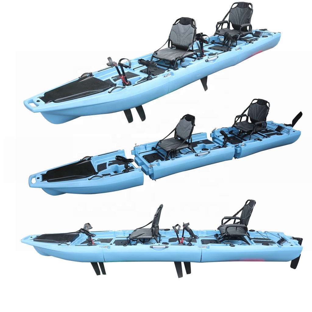工場で取り外し可能なモジュール式ペダルカヤック、シットオント - Fishing Kayak Sit On Top のレビューと価格